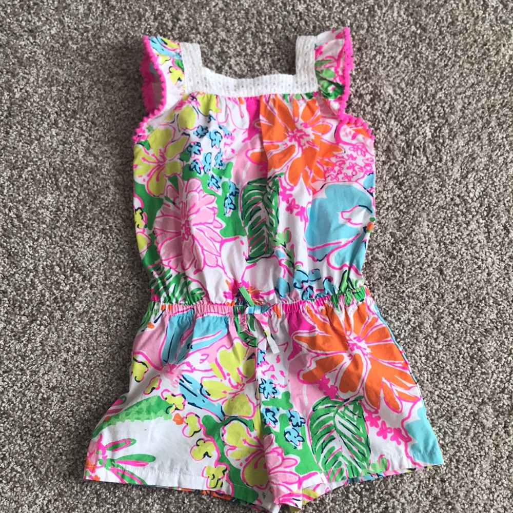 Wore once Target Lilly Pulitzer 4T romper